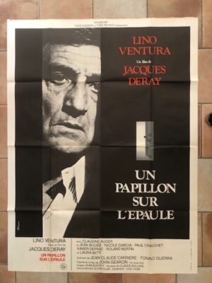 Un papillon sur l'épaule