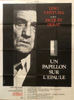 Un papillon sur l'épaule