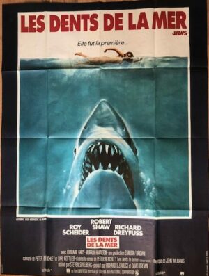 affiche_cinema_les_dents_de_la_mer Affiche Cinéma Les Dents de la mer