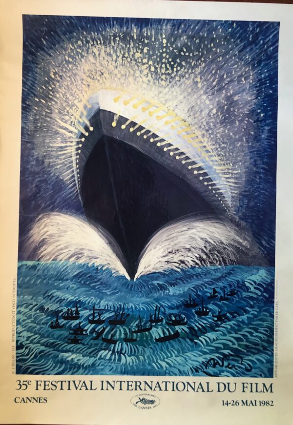 affiche Festival de Cannes 1982