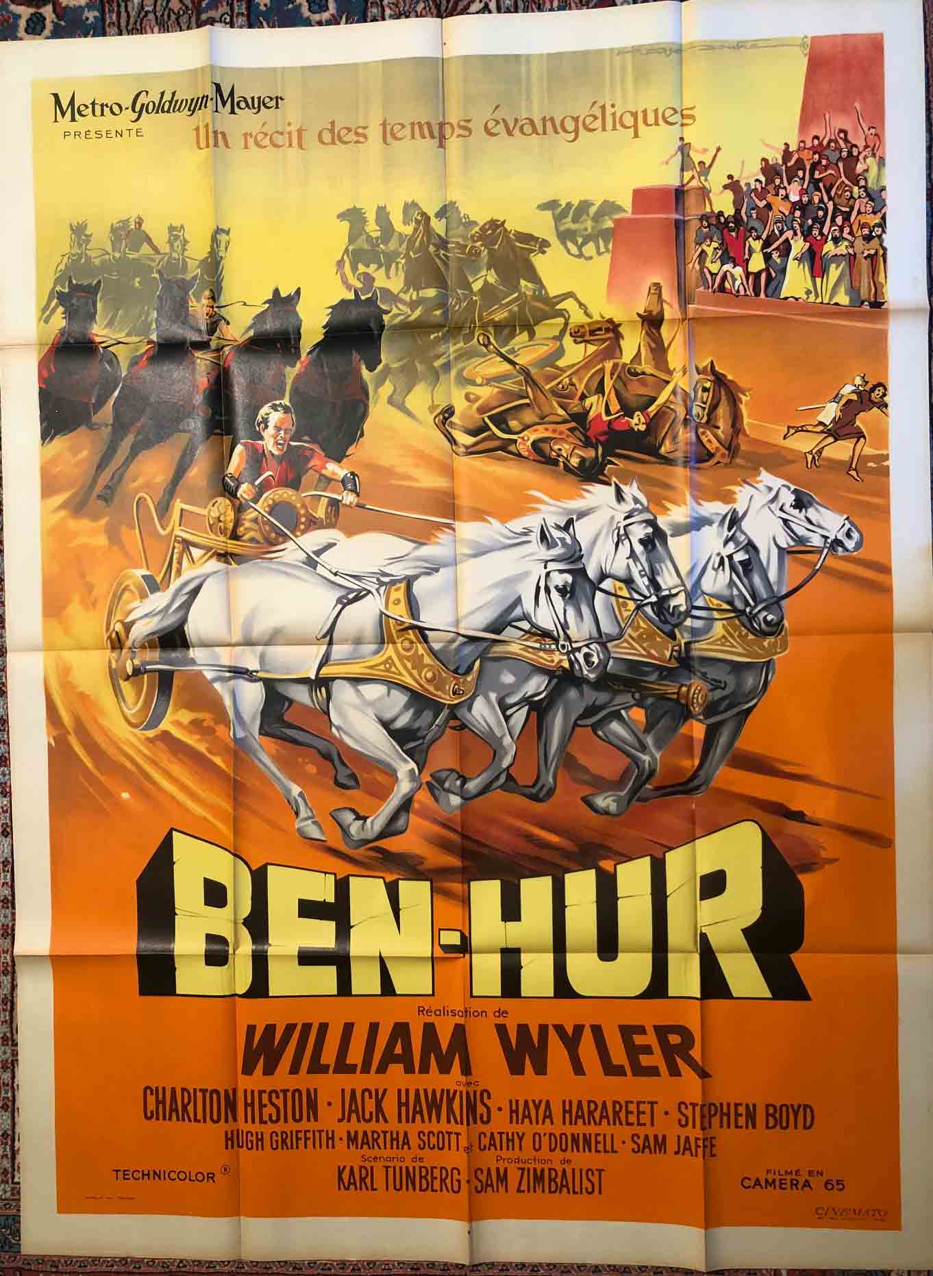 affiche_cinéma_ben_hur 20.000 lieues sous les mers