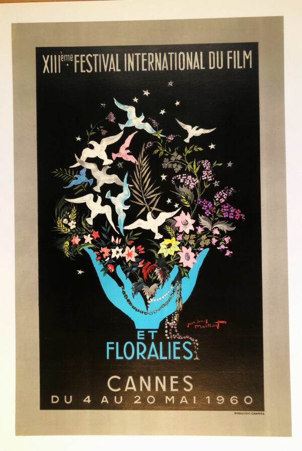 Affiche Festival de cannes 1960