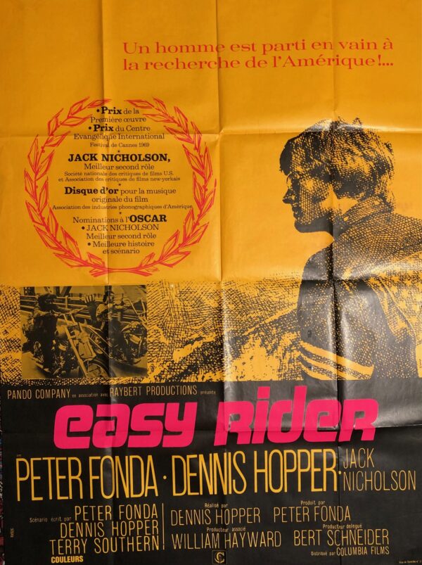 Affiche cinéma Easy Rider Affiche cinéma Easy Rider