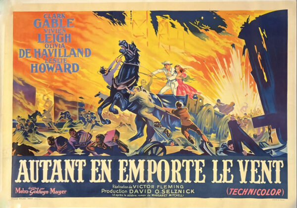 Affiche autant en emporte le vent