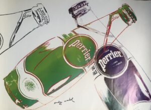 Affiche Publicitaire Perrier