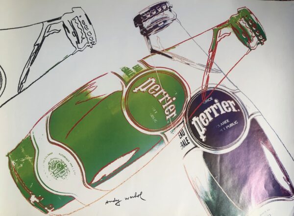 Affiche Publicitaire Perrier