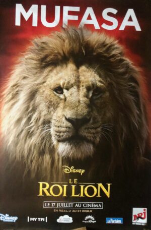 affiche Mufasa Walt Disney