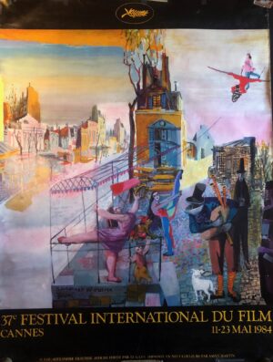 Affiche Festival de Cannes 1984