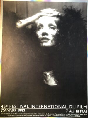 Affiche Festival de Cannes 1992 Affiche Festival de Cannes 1992