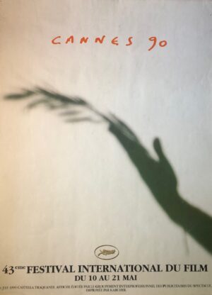 Affiche Festival de Cannes 1990 Affiche Festival de Cannes 1990