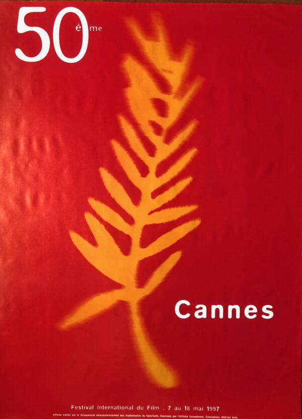 Affiche Festival de Cannes 1997