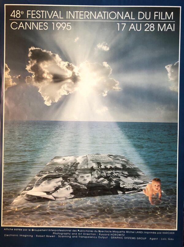 affiche Festival de Cannes 1995