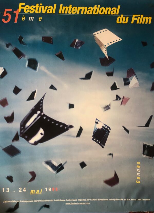 Affiche Festival de Cannes 1998