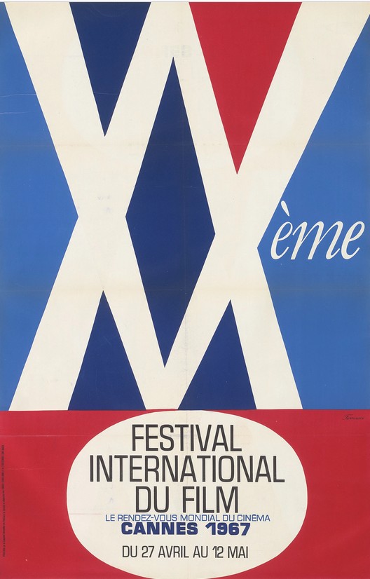 Affiche Festival de Cannes 1967