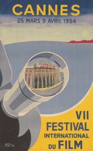 Affiche Festival de Cannes 1954