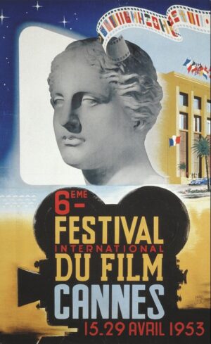 Affiche Festival de Cannes 1953