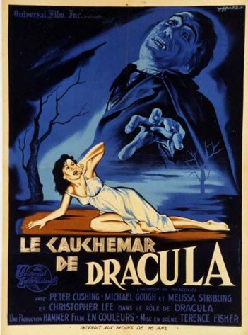 Affiche cinéma Le Cauchemar de Dracula