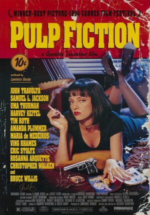 Affiche cinéma Pulp Fiction