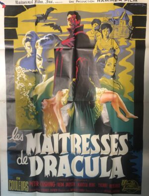 affiche cinéma les maîtresses de dracula