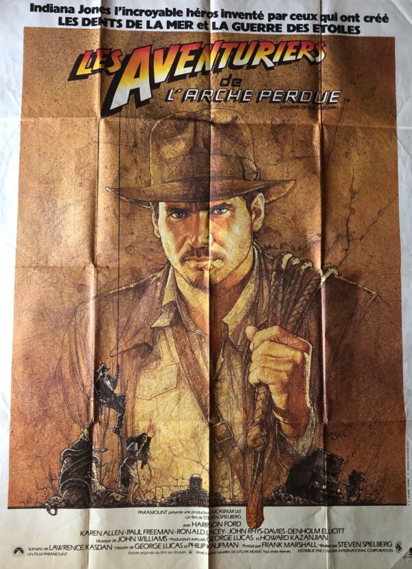 Affiche cinéma Les Aventuriers de l’Arche perdue