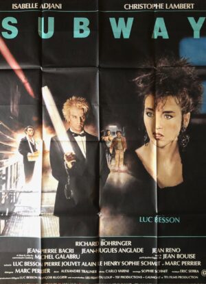 Affiche cinéma Subway