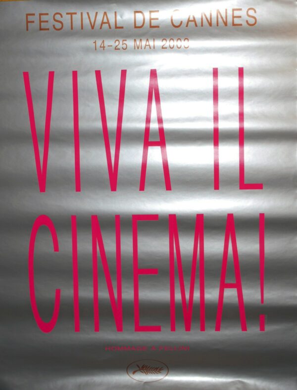 affiche Festival de Cannes 2003 affiche Festival de Cannes 2003