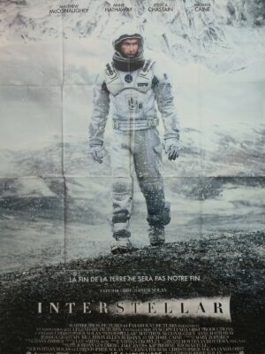 Affiche cinéma Interstellar