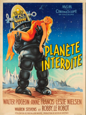 Affiche cinéma Planète interdite